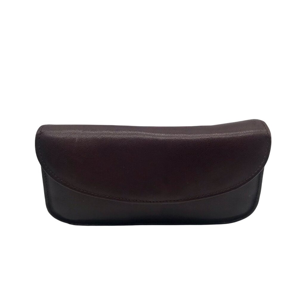 Lisa Loren Burgundy Leather Clutch Wallet